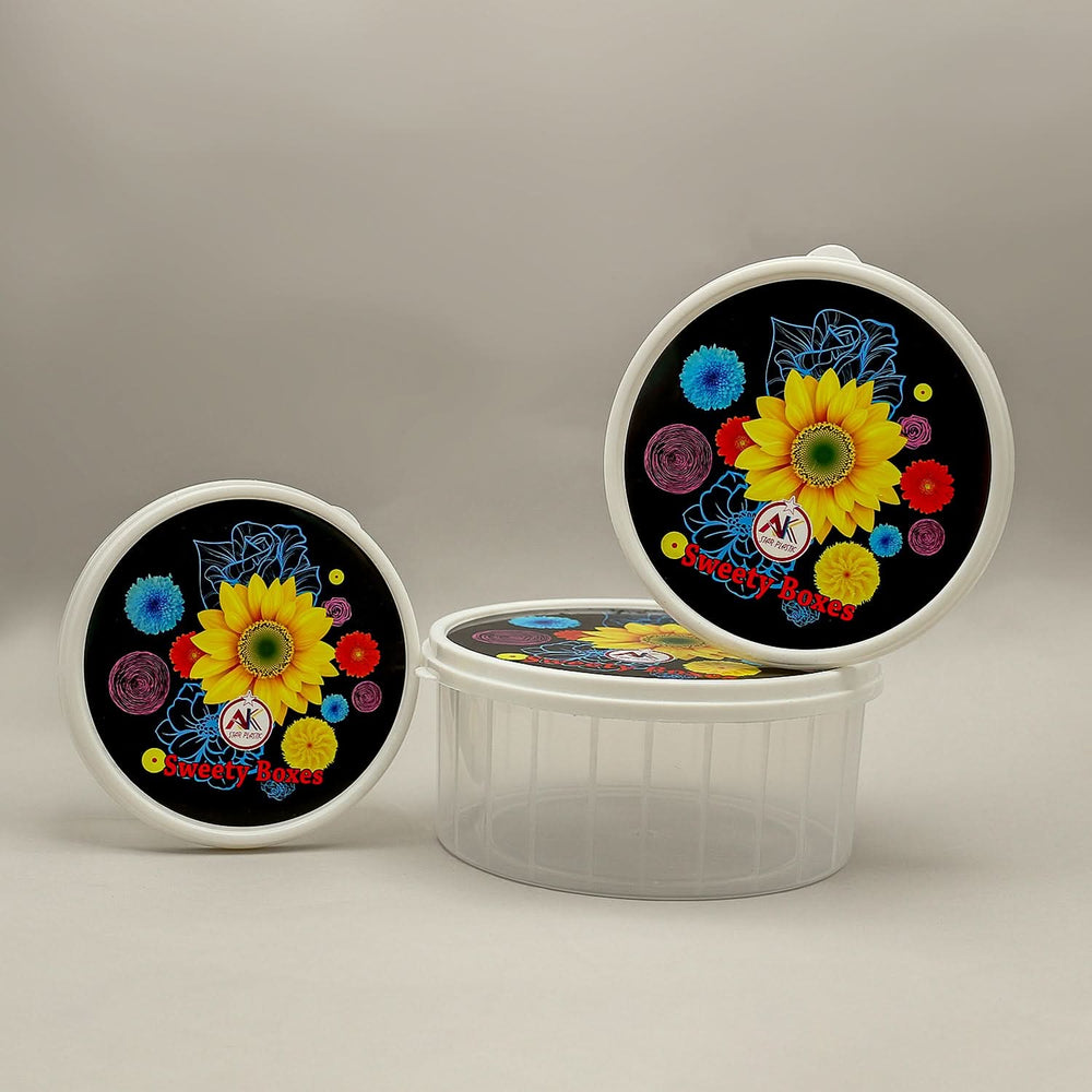 Sweety Box Set 3 in 1 - White, Storage Boxes, Chase Value, Chase Value