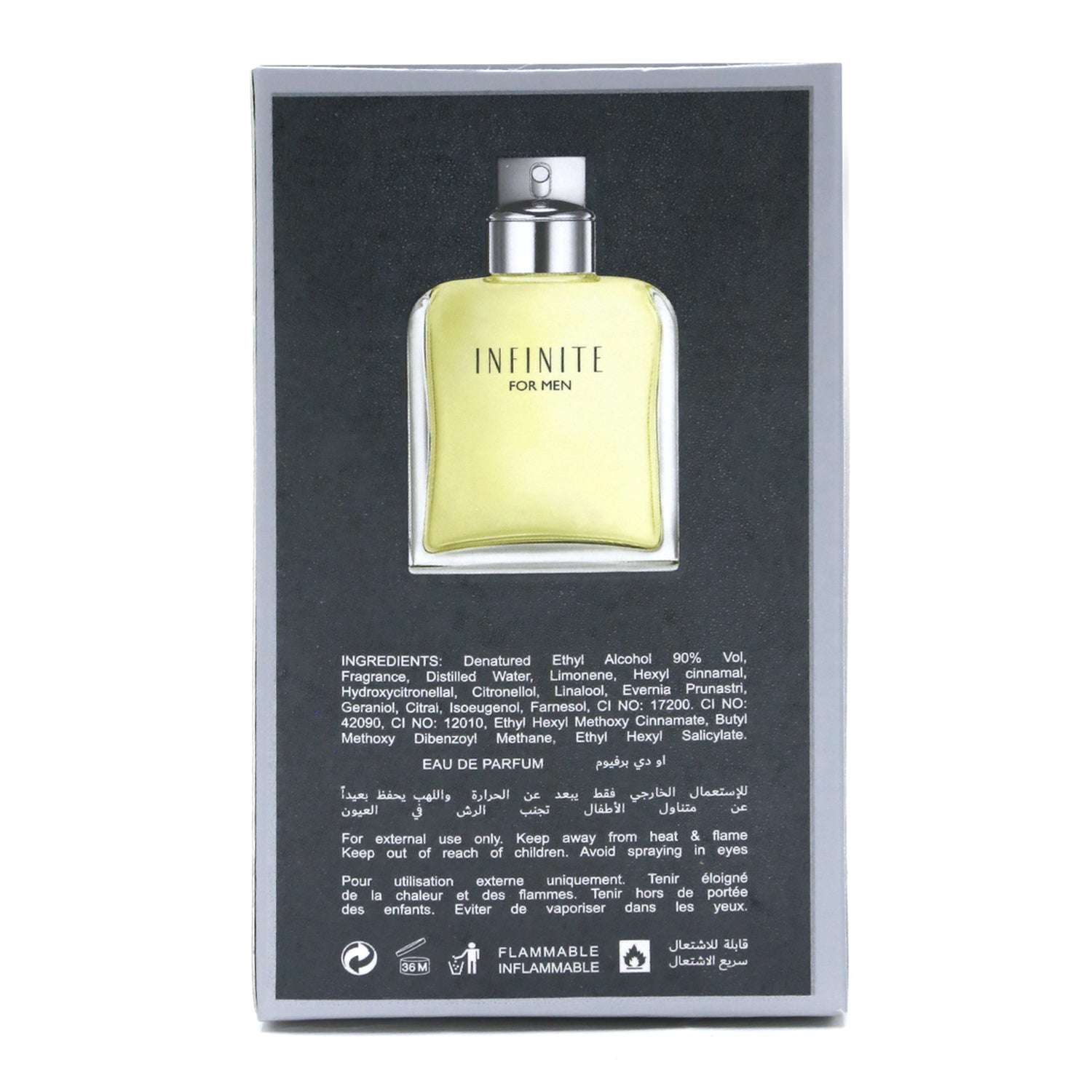 Elle Black Perfume - Infinite - 100ml, Men Perfumes, Elle, Chase Value