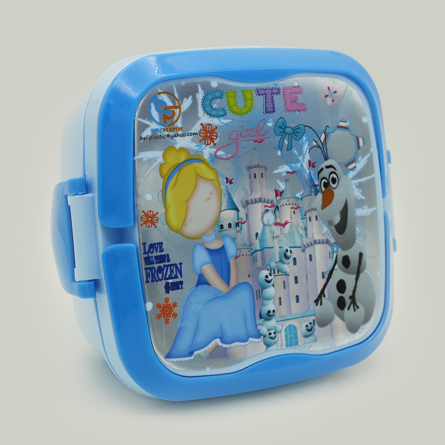 Cartoon Character Square Shape Lunch Box For Kids, Tiffin Boxes & Bottles, Chase Value, Chase Value