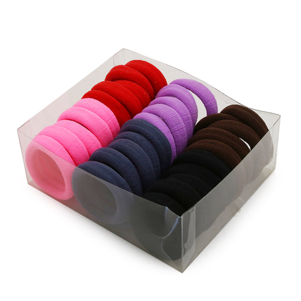 Hair Pony Box Pack of 30 - Multi Color