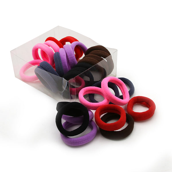 Hair Pony Box Pack of 30 - Multi Color