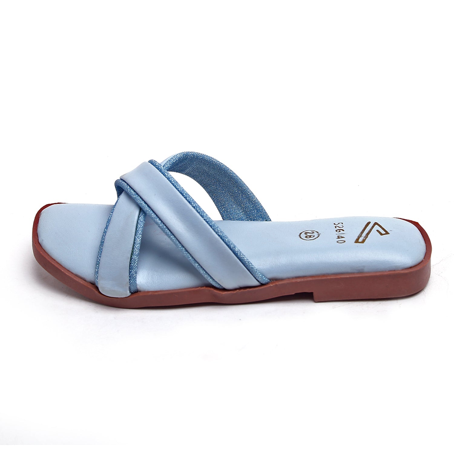 Girls Slippers - Sky Blue, Girls Slippers, Chase Value, Chase Value