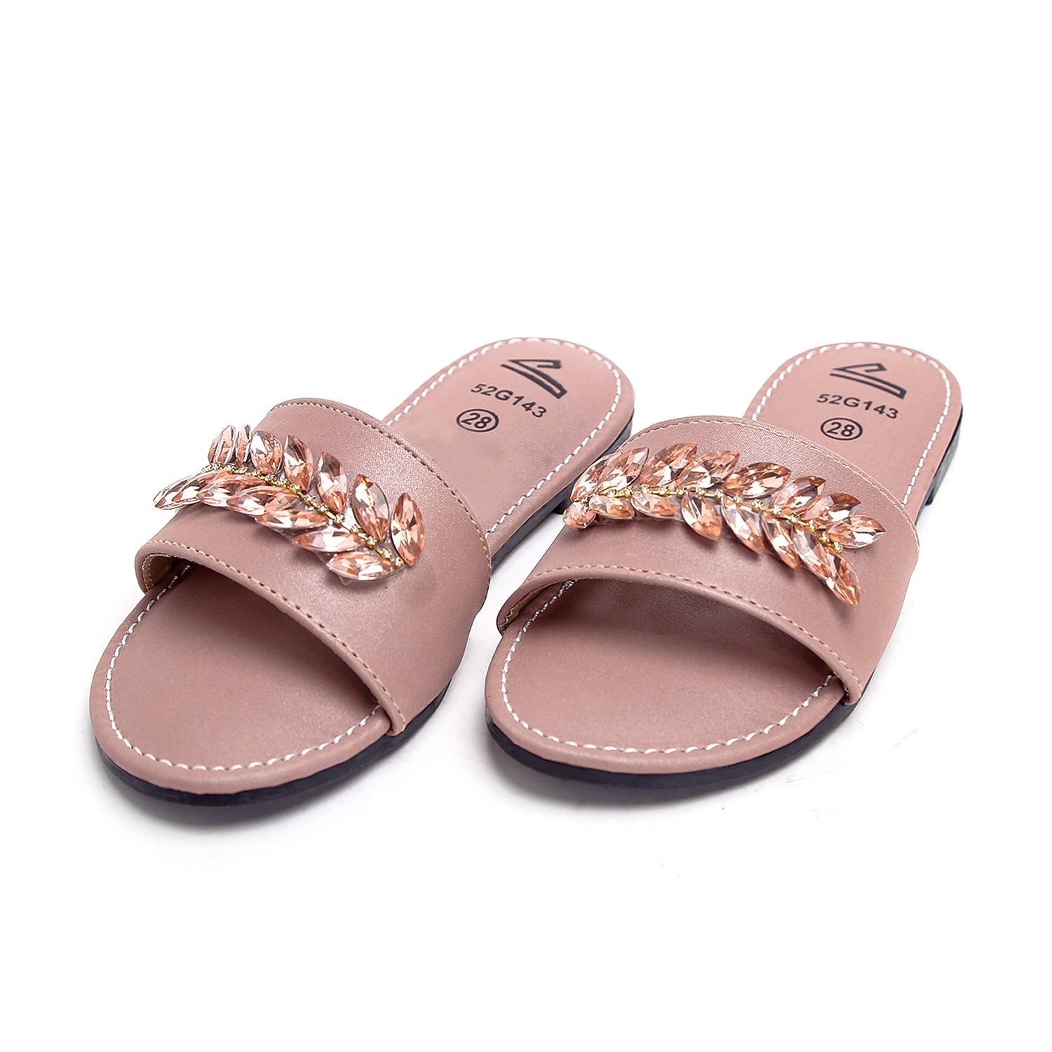 Girls Slippers - Peach, Girls Slippers, Chase Value, Chase Value