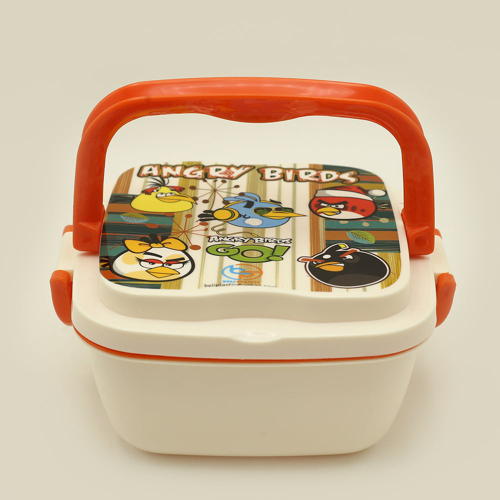 Cartoon Character Square Shape Lunch Box For Kids, Tiffin Boxes & Bottles, Chase Value, Chase Value