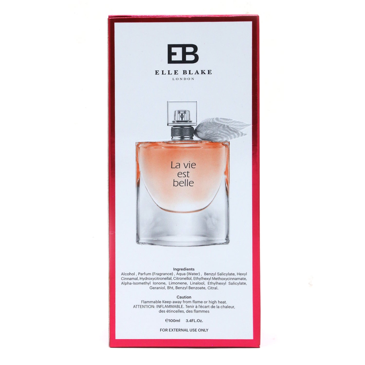 Elle Black Perfume For Women - La Viest - 100ml, Women Perfumes, Elle, Chase Value