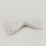 Girls Fancy Hair Pins Bow - White, Girls Hair Accessories, Chase Value, Chase Value