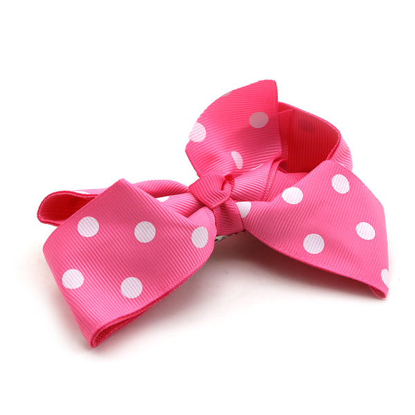 Girls Fancy Hair Pins Bow - Pink