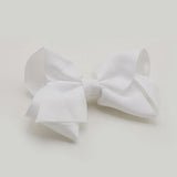 Girls Fancy Hair Pins Bow - White, Girls Hair Accessories, Chase Value, Chase Value