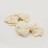 Girls Fancy Hair Pins Bow - Cream, Girls Hair Accessories, Chase Value, Chase Value