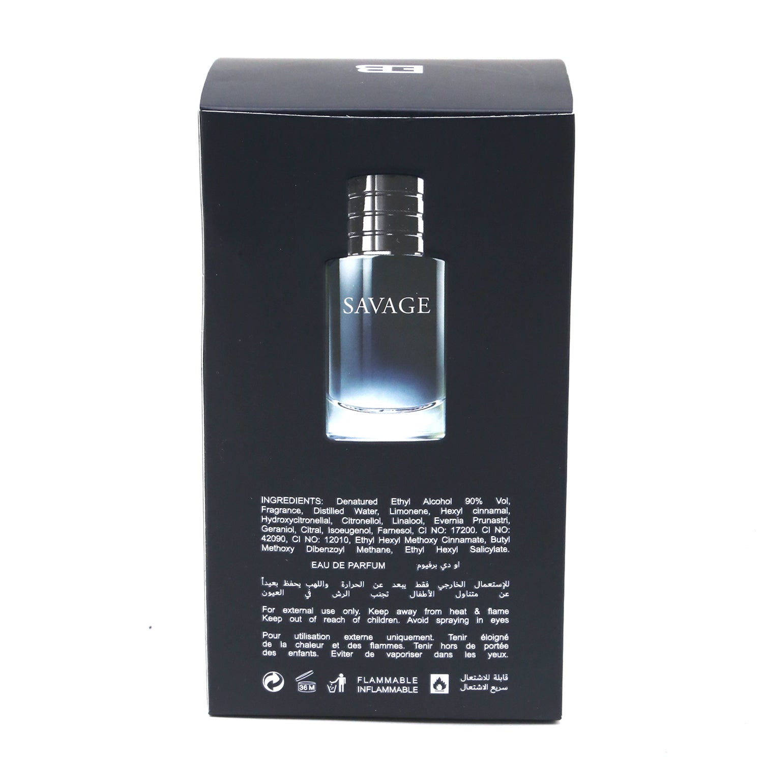 Elle Black Perfume - Savage - 100ml, Men Perfumes, Elle, Chase Value
