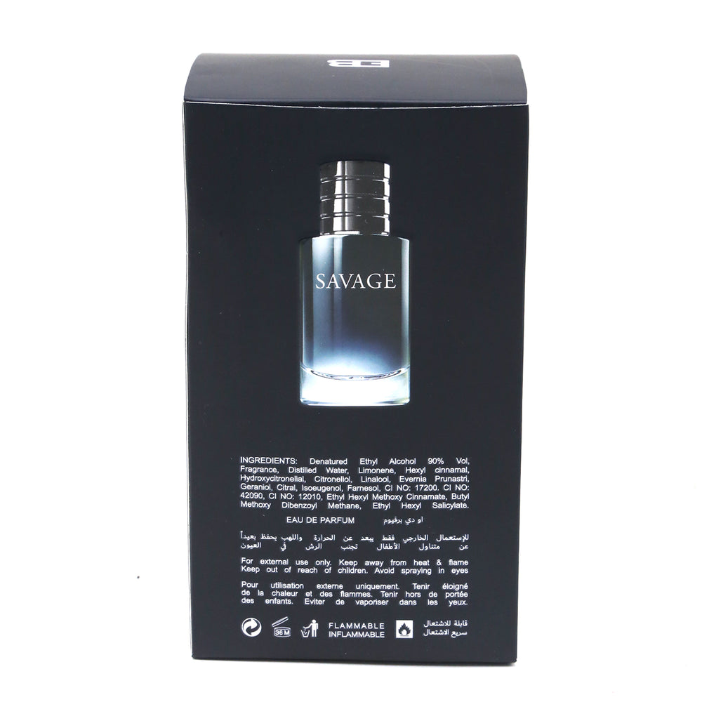 Elle Black Perfume - Savage - 100ml, Men Perfumes, Elle, Chase Value