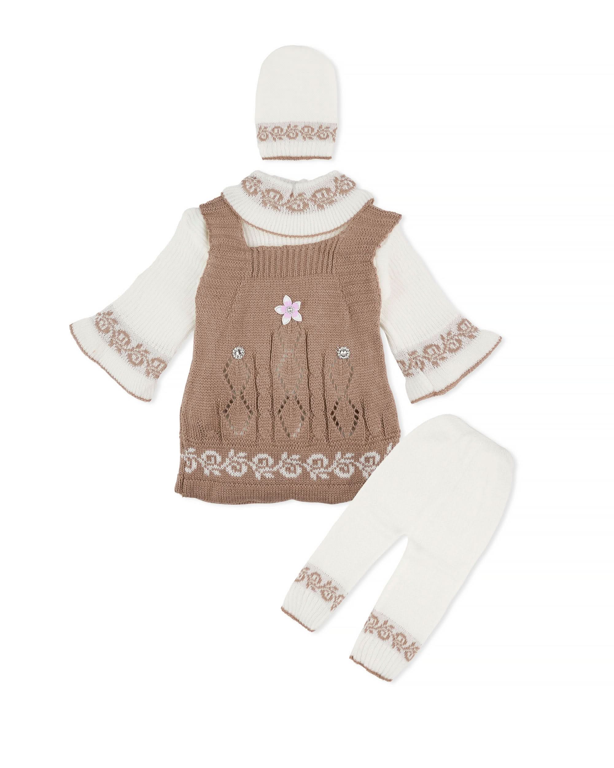 Newborn Girls Irani Suit – 4 Piece Set, Newborn Girls Sets & Suits, Chase Value, Chase Value