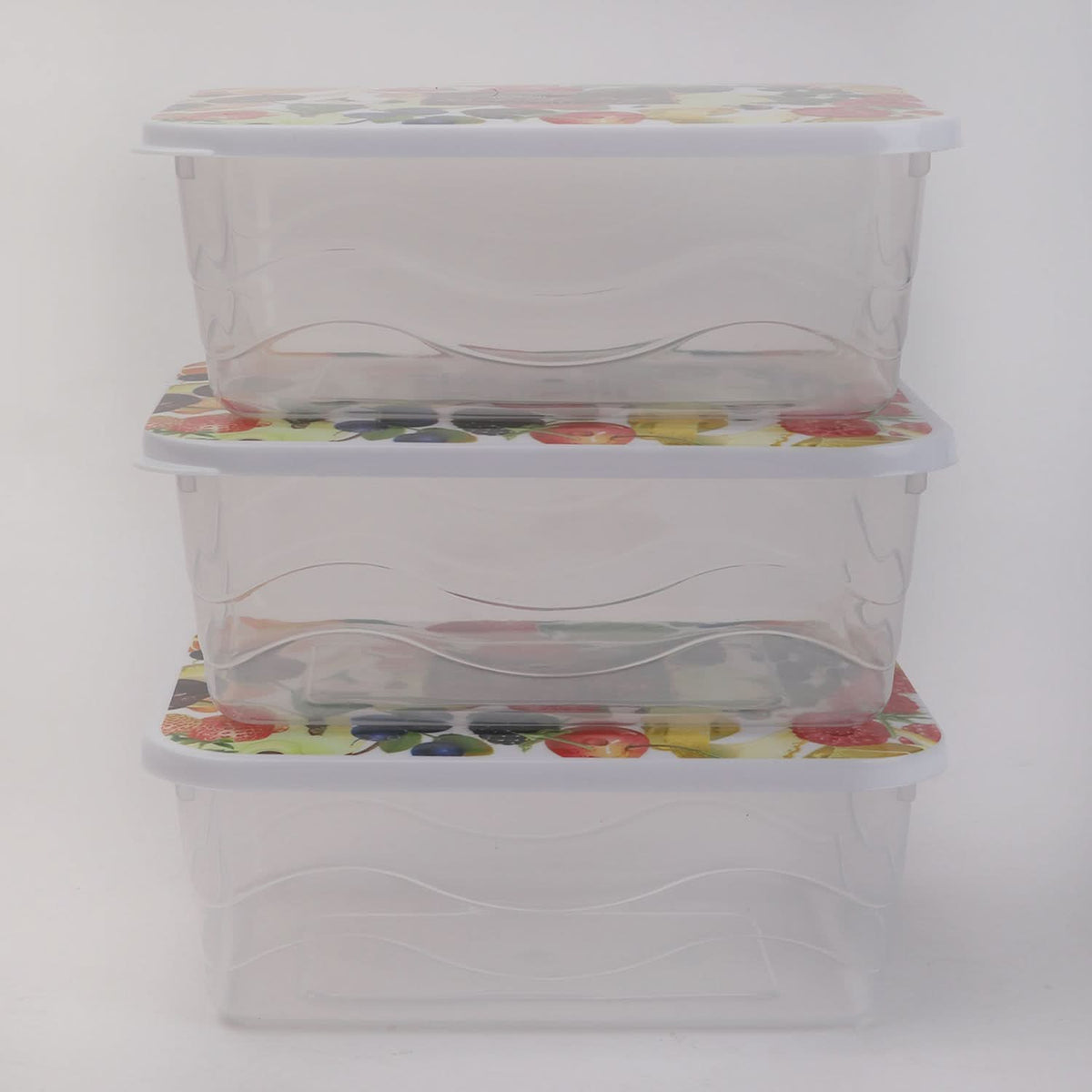 Storage Box 3 Pcs Set - White, Storage Boxes, Chase Value, Chase Value