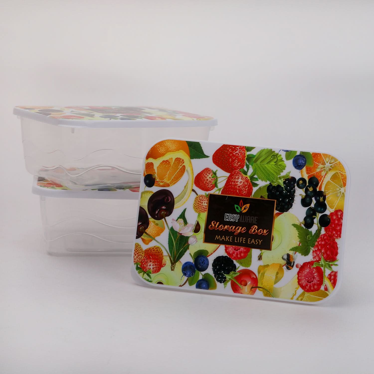 Storage Box 3 Pcs Set - White, Storage Boxes, Chase Value, Chase Value