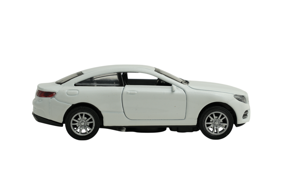 Die Cast Car With Light And Sound - White, Die-cast Model Car, Chase Value, Chase Value