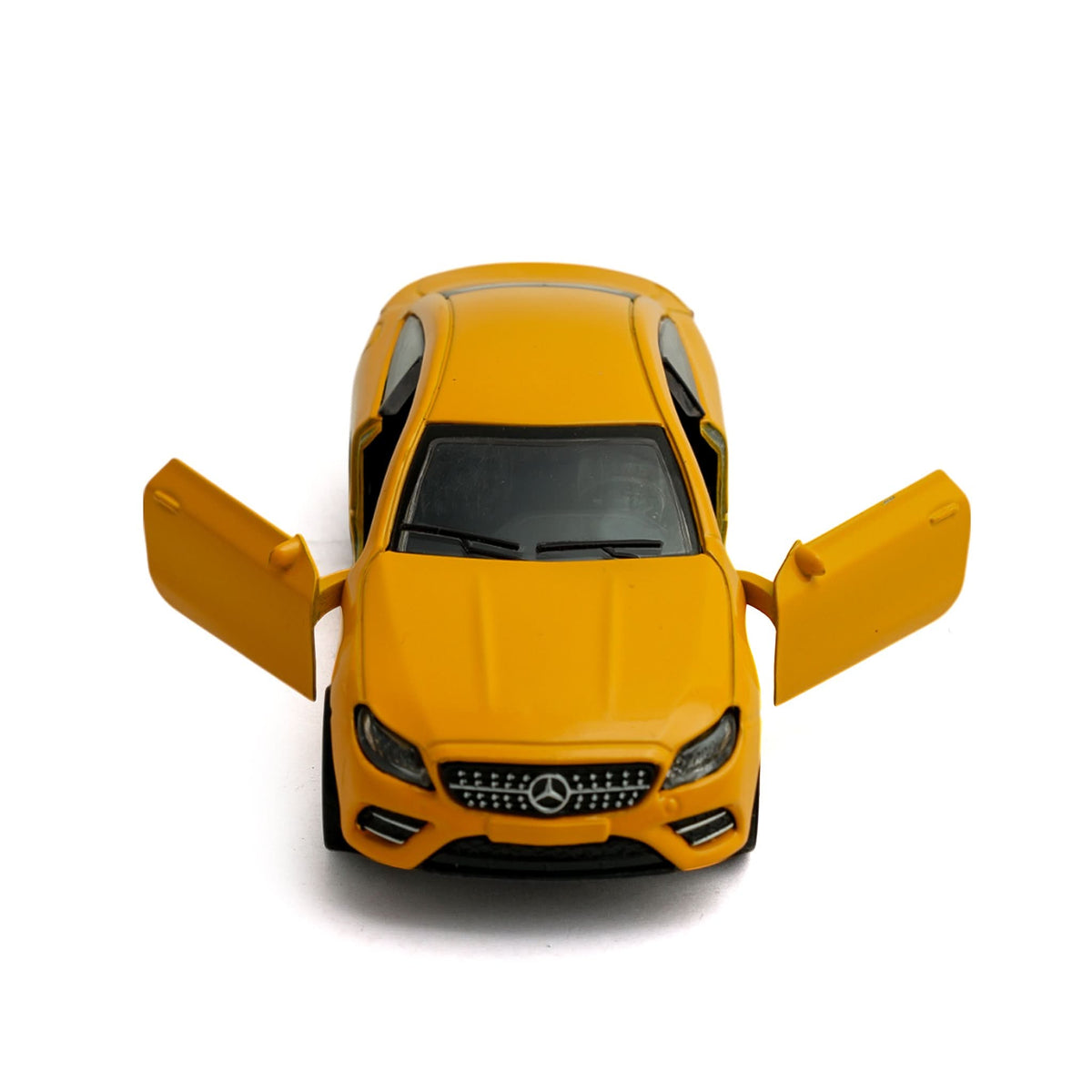Die Cast Car With Light And Sound - Yellow, Die-cast Model Car, Chase Value, Chase Value