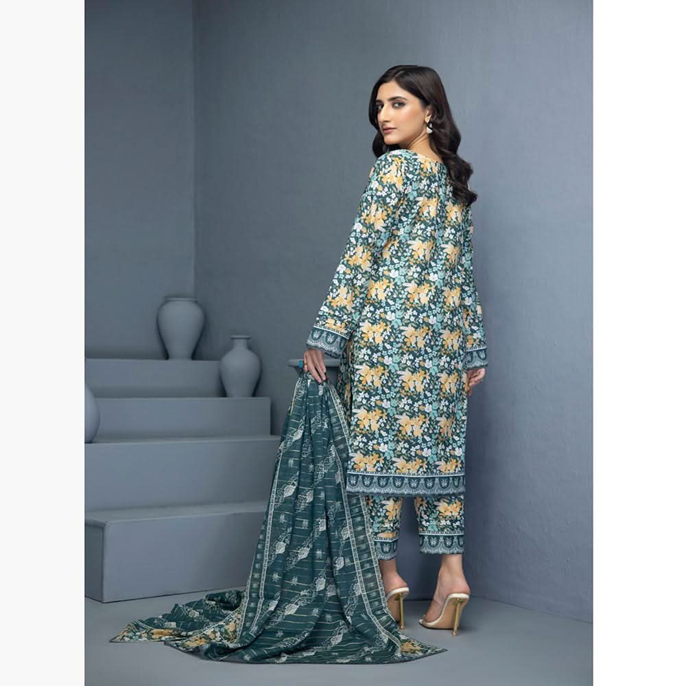 Identic Separates Mushk Lawn Unstitched 3Pcs Suit - 7, Women, 3Pcs Shalwar Suit, Regalia Textiles, Chase Value