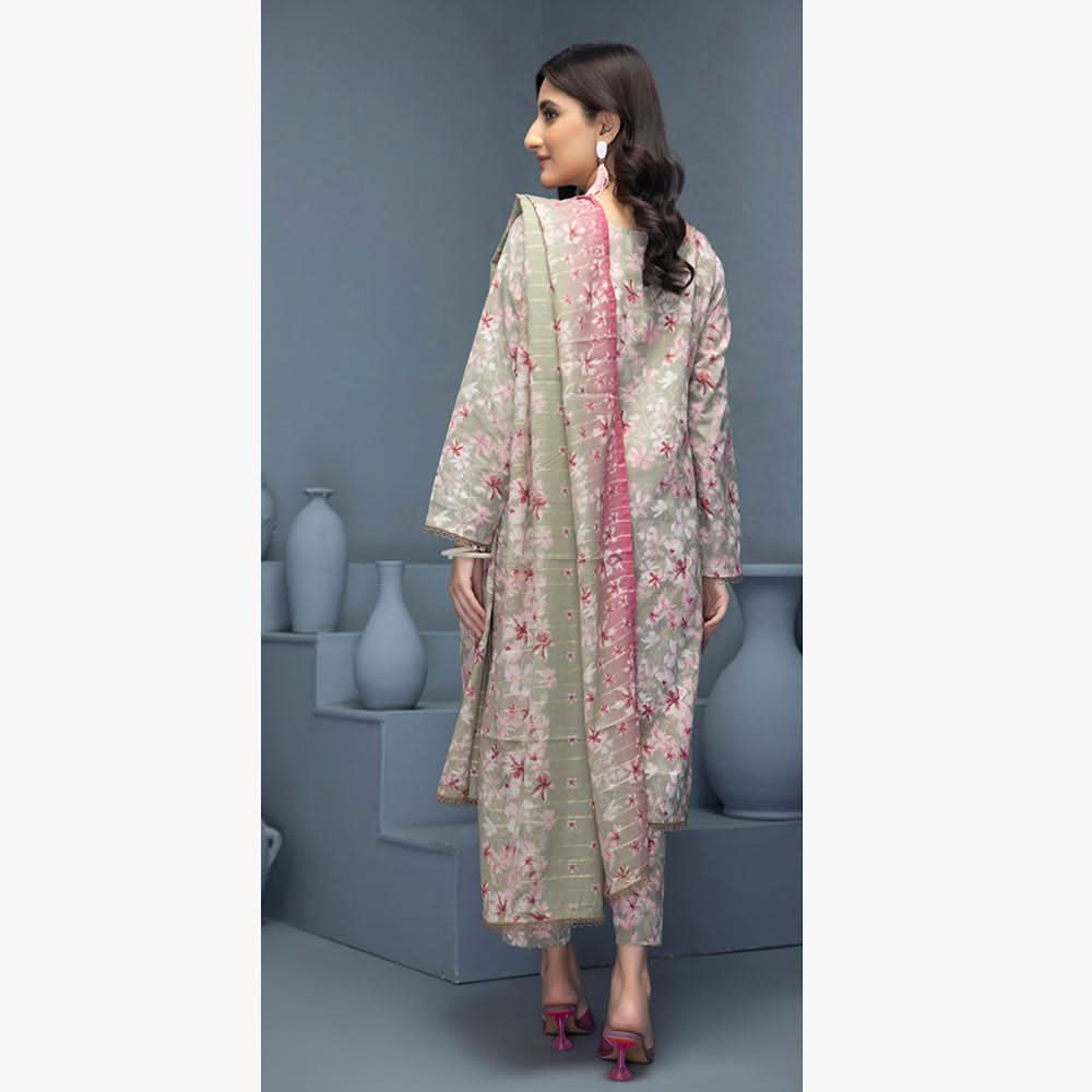 Identic Separates Mushk Lawn Unstitched 3Pcs Suit - 1, Women, 3Pcs Shalwar Suit, Regalia Textiles, Chase Value