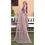 Eminent Silk Zari Embroidered Unstitched Suit - Lily, Women, 3Pcs Shalwar Suit, Eminent, Chase Value