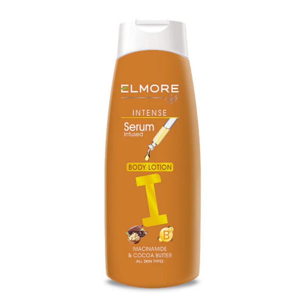 Elmore Soft Skin Intense Natural Moisturizing Body Lotion Cocoa Butter & Vitamin E, 250Ml, Creams & Lotions, Elmore, Chase Value
