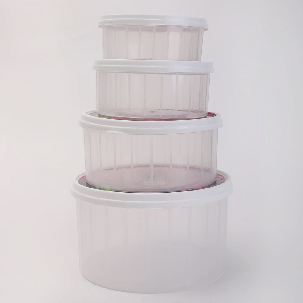 Sweety Box Set 4 in 1 - White, Storage Boxes, Chase Value, Chase Value
