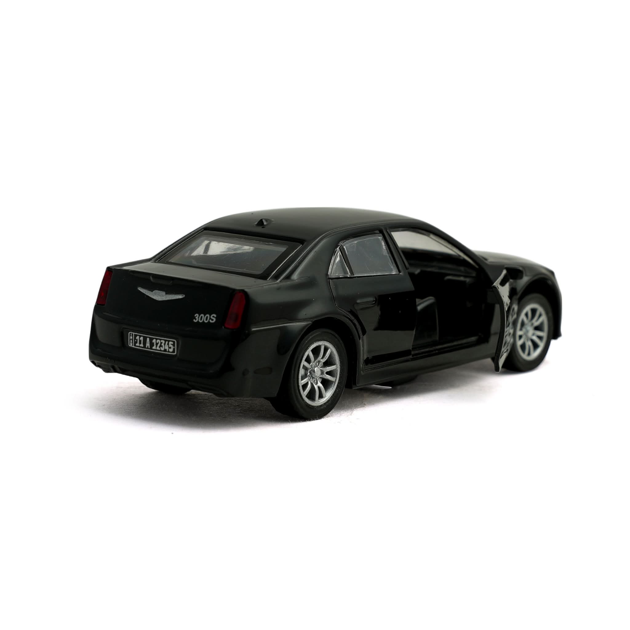 Die Cast Car With Light And Sound - Black, Die-cast Model Car, Chase Value, Chase Value