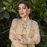 Schick Jhoom Luxury Chiffon Heavy Embroidered Unstitched 3Pcs Suit - 7, Women, 3Pcs Shalwar Suit, MI Creation, Chase Value