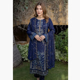 Schick Jhoom Luxury Chiffon Heavy Embroidered Unstitched 3Pcs Suit - 8, Women, 3Pcs Shalwar Suit, MI Creation, Chase Value