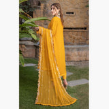 Schick Jhoom Luxury Chiffon Heavy Embroidered Unstitched 3Pcs Suit - 9, Women, 3Pcs Shalwar Suit, MI Creation, Chase Value