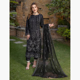 Schick Jhoom Luxury Chiffon Heavy Embroidered Unstitched 3Pcs Suit - 10, Women, 3Pcs Shalwar Suit, MI Creation, Chase Value