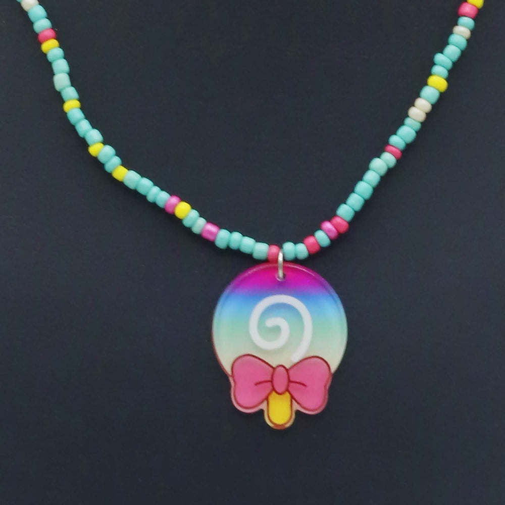 Children Mala - Multi Color, Girls Necklace & Chains, Chase Value, Chase Value