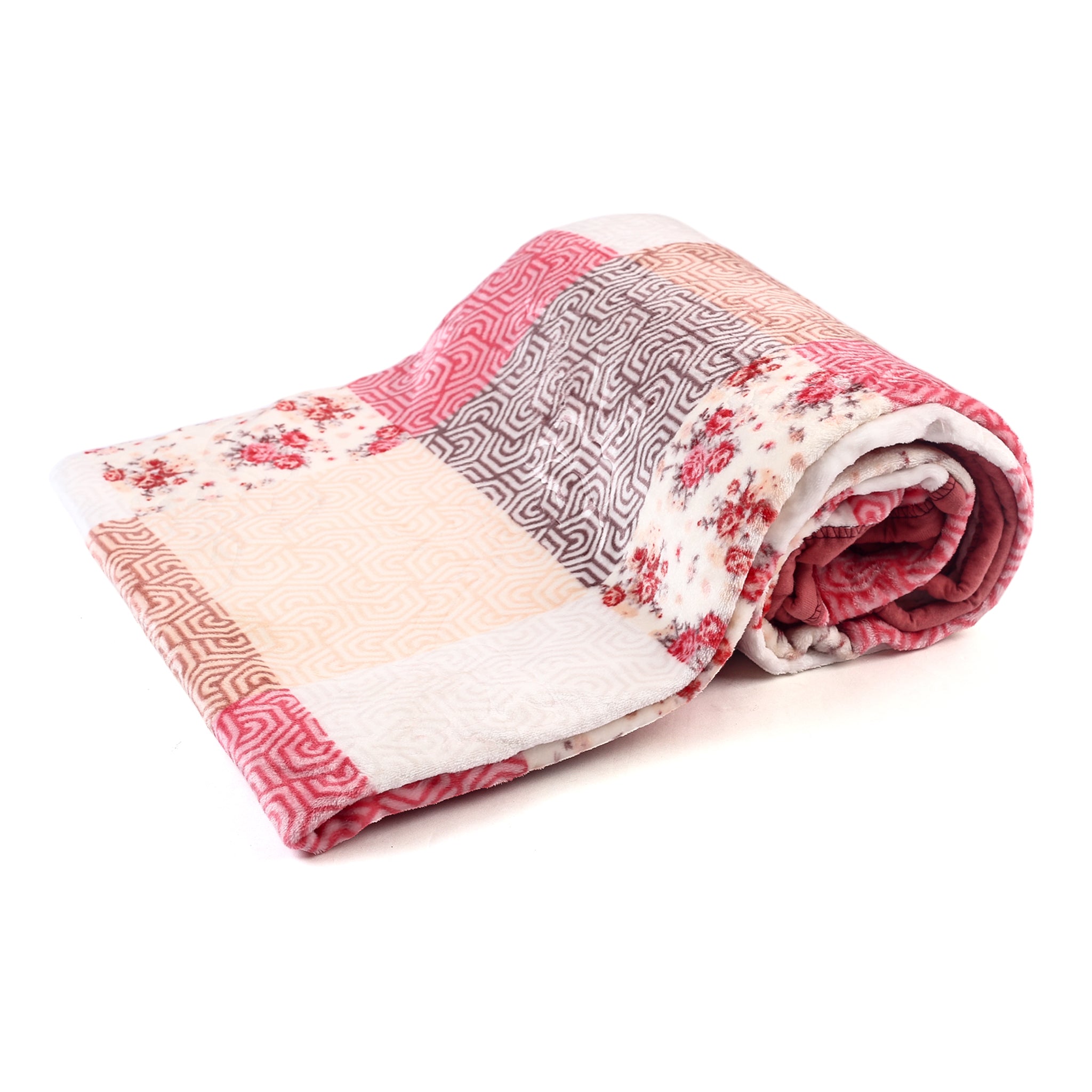 Supremo Embossed Flannel Blanket Double Bed 180X220 - Purple, Blanket, Chase Value, Chase Value