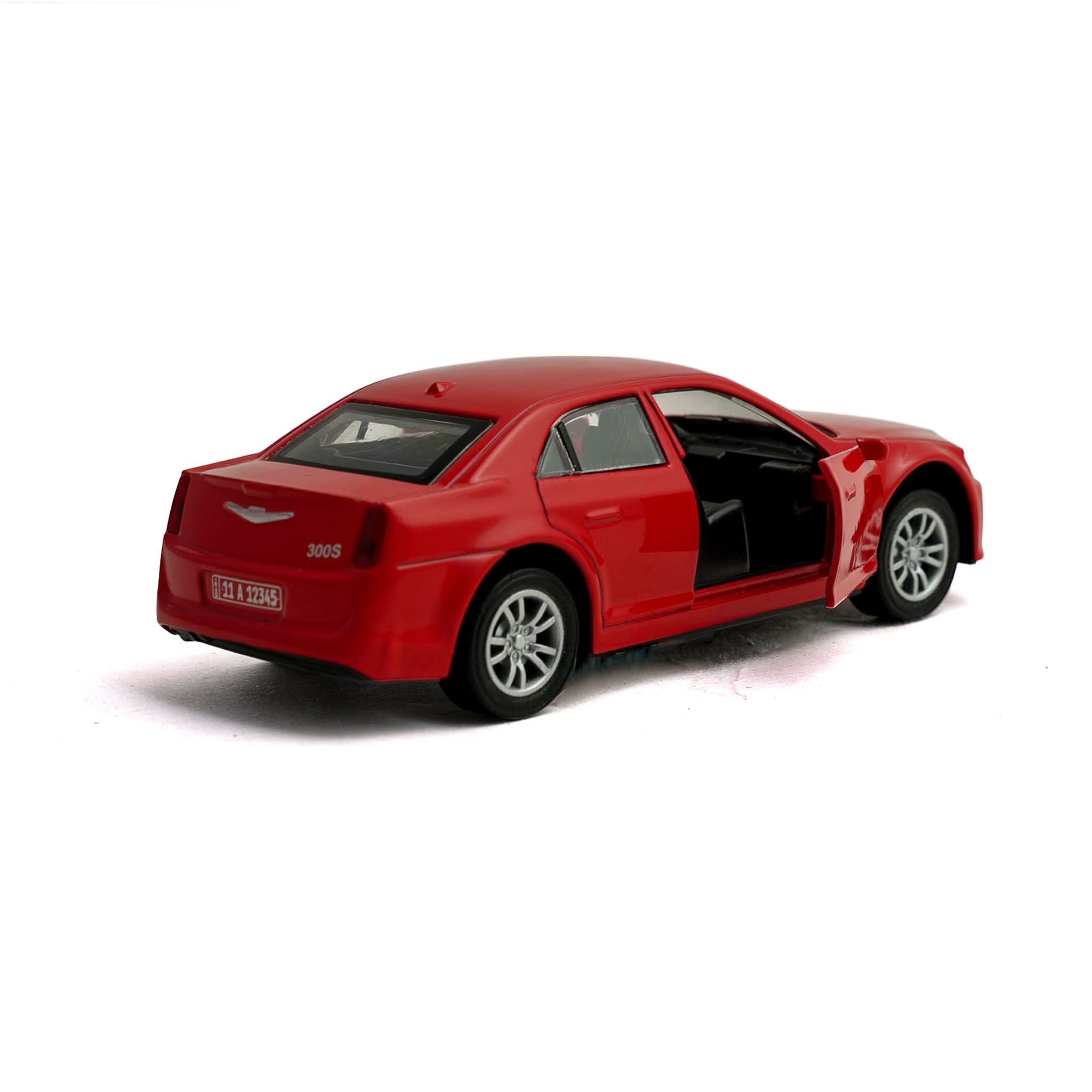 Die Cast Car With Light And Sound - Red, Die-cast Model Car, Chase Value, Chase Value
