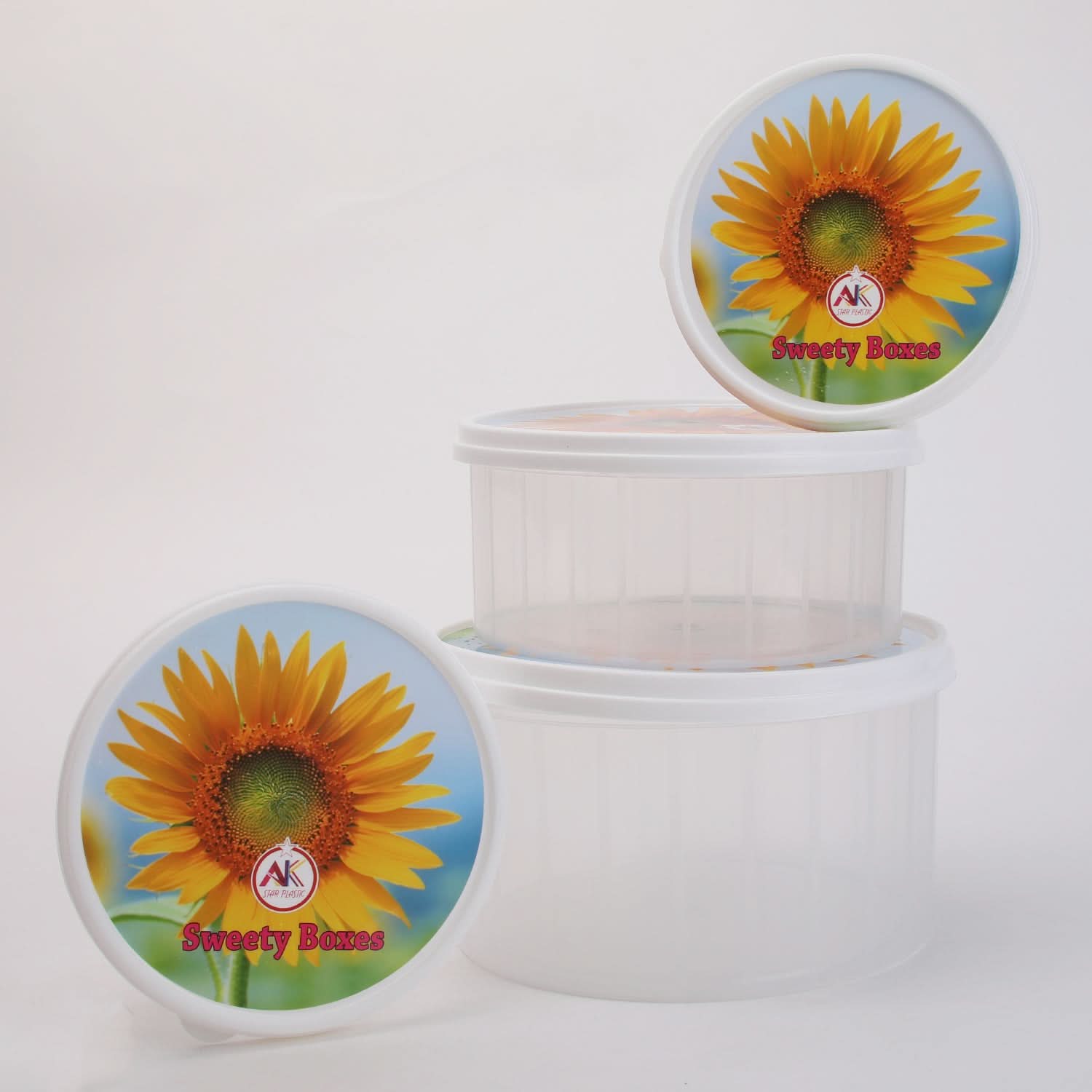 Sweety Box Set 4 in 1 - White, Storage Boxes, Chase Value, Chase Value