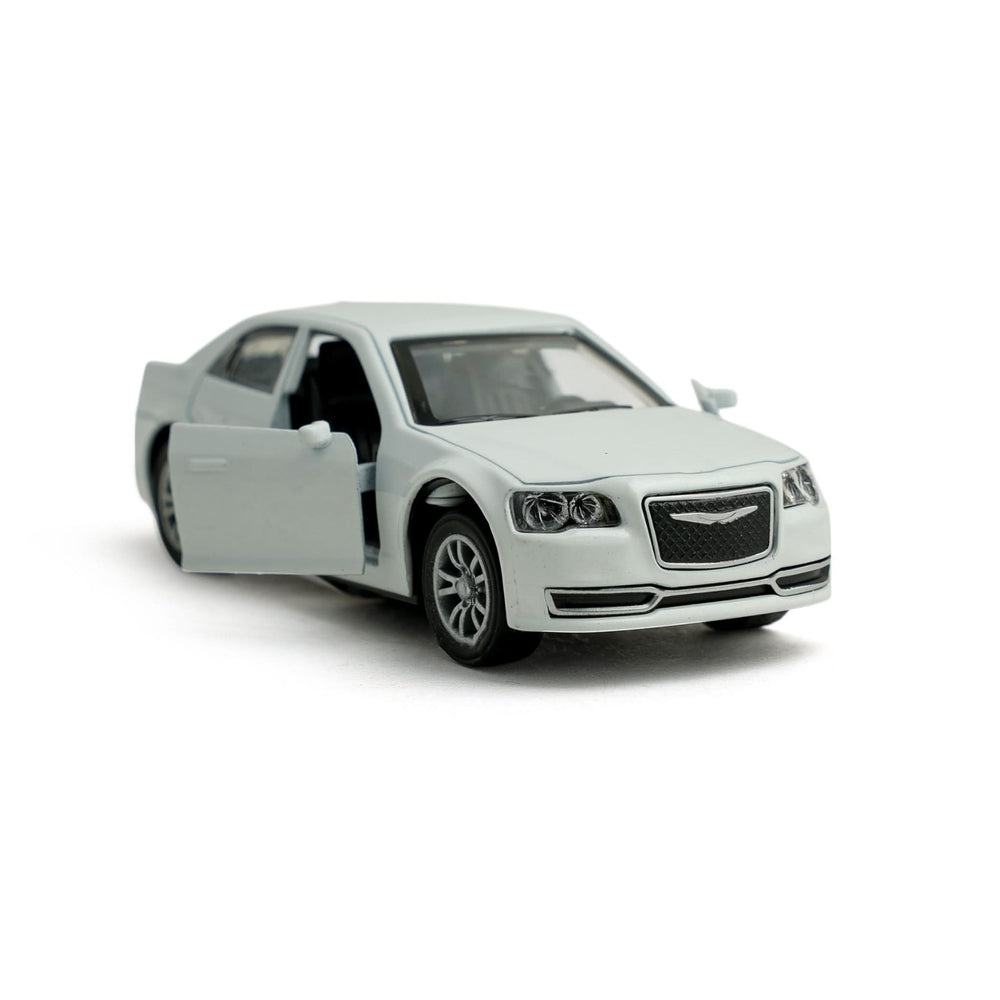 Die Cast Car With Light And Sound - White, Die-cast Model Car, Chase Value, Chase Value