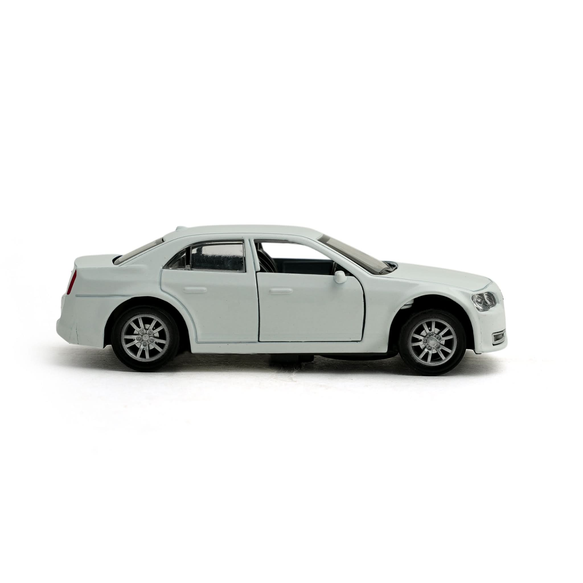 Die Cast Car With Light And Sound - White, Die-cast Model Car, Chase Value, Chase Value