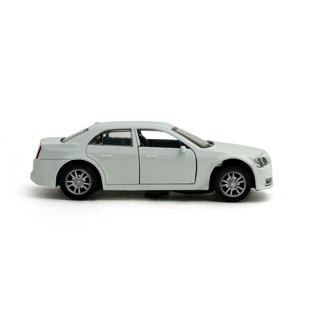Die Cast Car With Light And Sound - White, Die-cast Model Car, Chase Value, Chase Value
