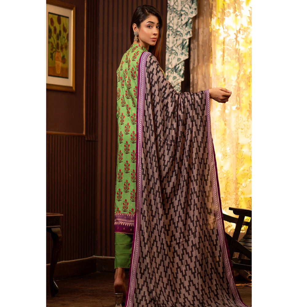 Regalia Linen Jacquard Unstitched Digital Printed 3pcs Suit - 2, Women, 3Pcs Shalwar Suit, Regalia Textiles, Chase Value