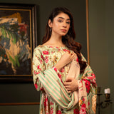 Regalia Linen Jacquard Unstitched Digital Printed 3pcs Suit - 6, Women, 3Pcs Shalwar Suit, Regalia Textiles, Chase Value