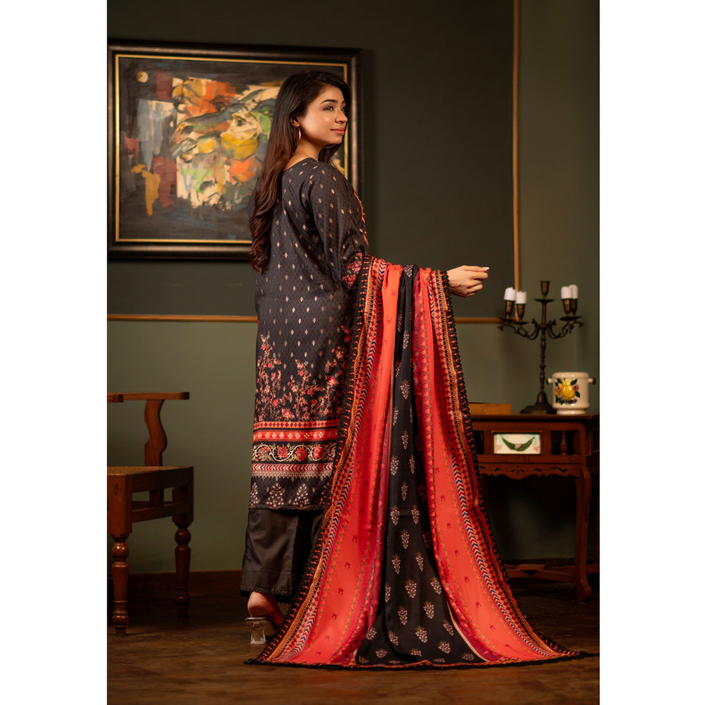 Regalia Linen Jacquard Unstitched Digital Printed 3pcs Suit - 8, Women, 3Pcs Shalwar Suit, Regalia Textiles, Chase Value