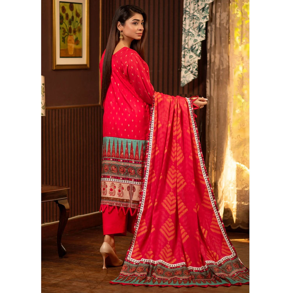 Regalia Linen Jacquard Unstitched Digital Printed 3pcs Suit - 1, Women, 3Pcs Shalwar Suit, Regalia Textiles, Chase Value