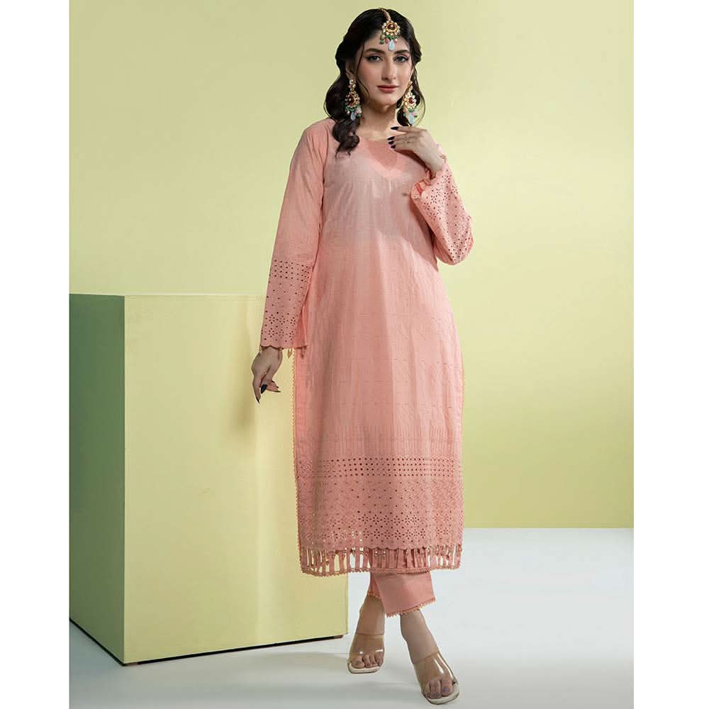 Schick Jaza Schiffli Embroidered Unstitched 2Pcs Suit V-3, Women, 2Pcs Shalwar Suit, MI Creation, Chase Value