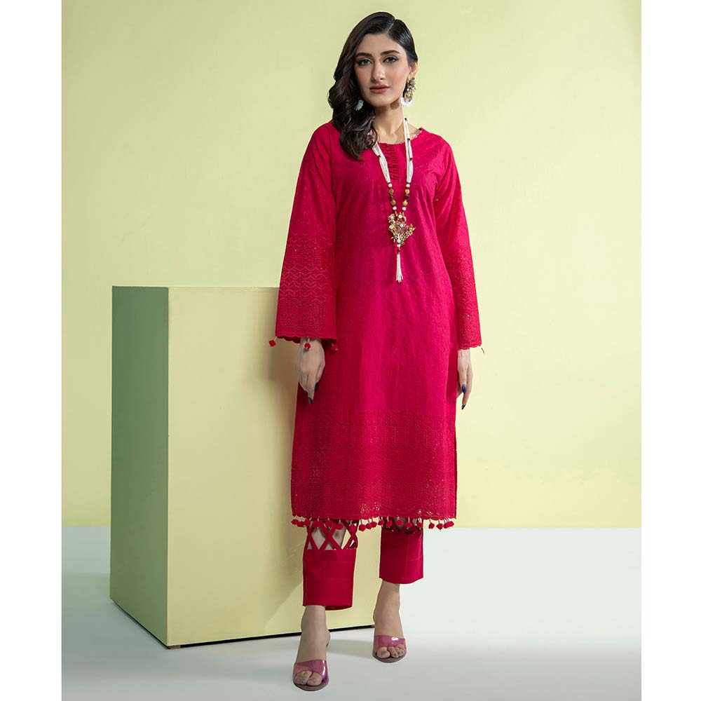Schick Jaza Schiffli Embroidered Unstitched 2Pcs Suit V-3, Women, 2Pcs Shalwar Suit, MI Creation, Chase Value