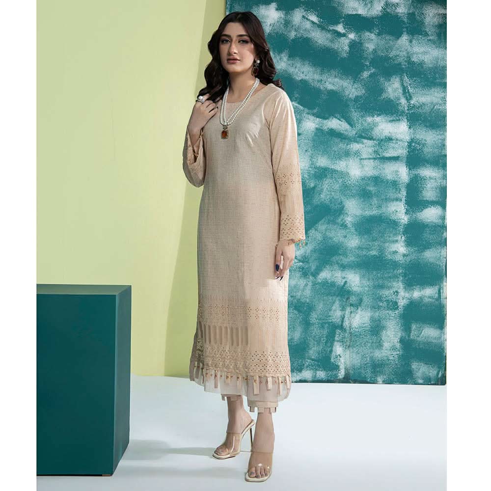 Schick Jaza Schiffli Embroidered Unstitched 2Pcs Suit V-3, Women, 2Pcs Shalwar Suit, MI Creation, Chase Value