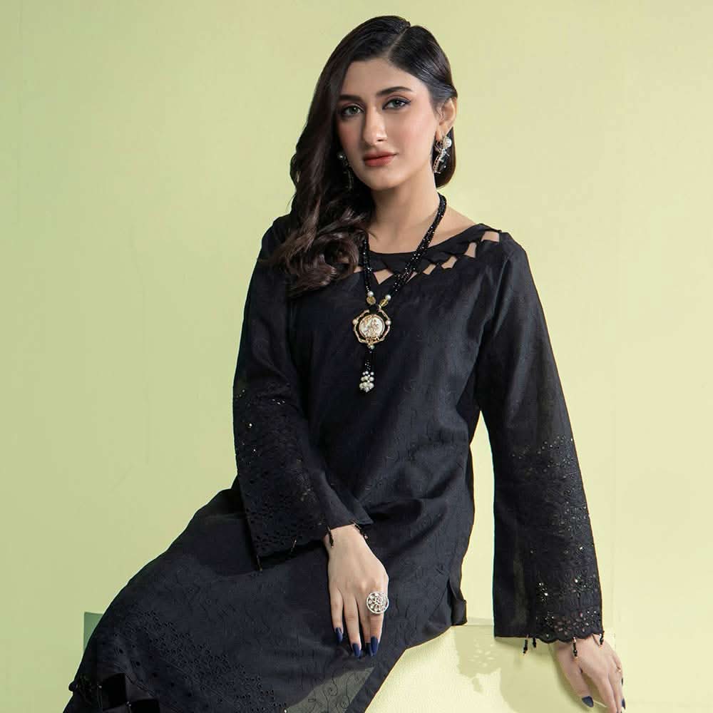 Schick Jaza Schiffli Embroidered Unstitched 2Pcs Suit V-3, Women, 2Pcs Shalwar Suit, MI Creation, Chase Value