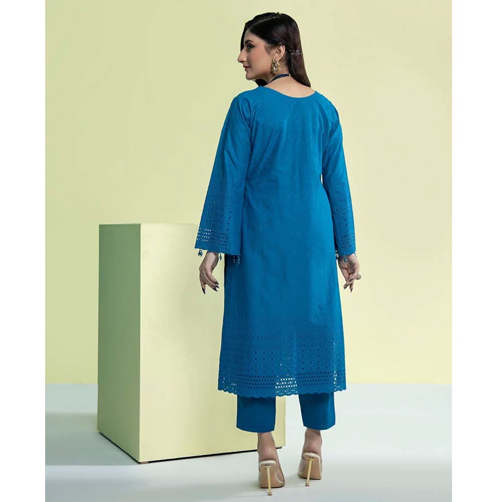 Schick Jaza Schiffli Embroidered Unstitched 2Pcs Suit V-3, Women, 2Pcs Shalwar Suit, MI Creation, Chase Value