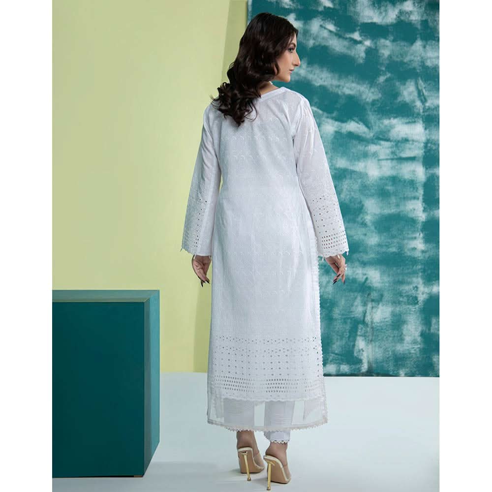 Schick Jaza Schiffli Embroidered Unstitched 2Pcs Suit V-3, Women, 2Pcs Shalwar Suit, MI Creation, Chase Value
