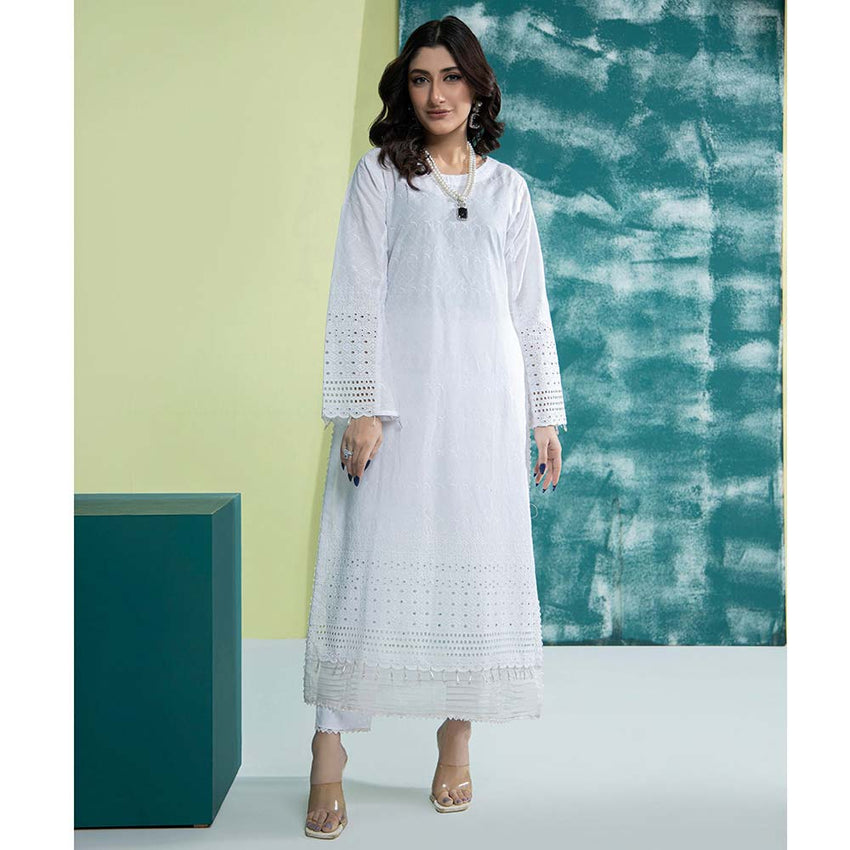 Schick Jaza Schiffli Embroidered Unstitched 2Pcs Suit V-3, Women, 2Pcs Shalwar Suit, MI Creation, Chase Value