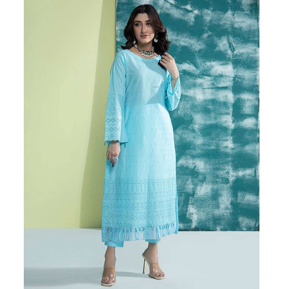Schick Jaza Schiffli Embroidered Unstitched 2Pcs Suit V-3, Women, 2Pcs Shalwar Suit, MI Creation, Chase Value