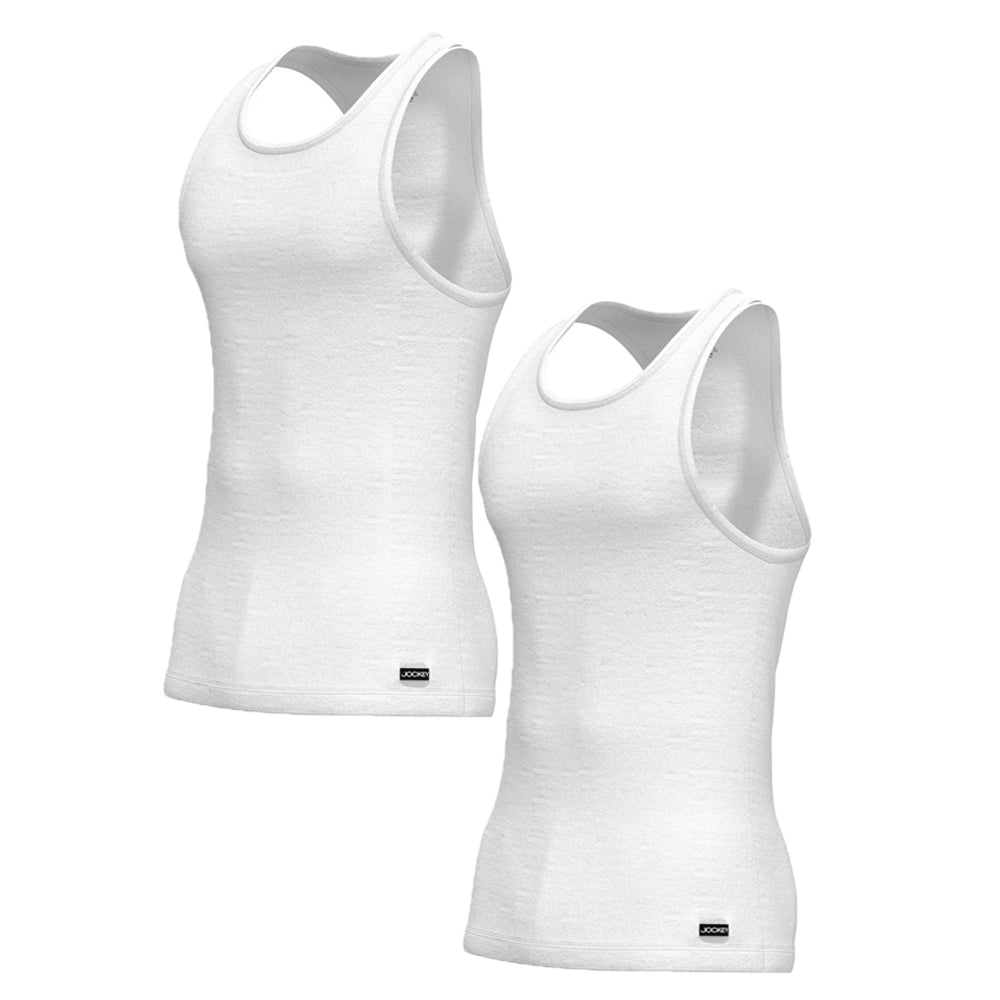 Jockey Men's Pack Set Sando Vest White – Chase Value